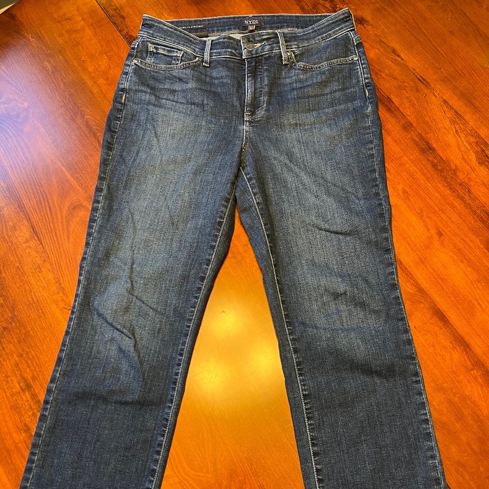 NYDJ Marilyn Ankle dark wash Jeans Size-8